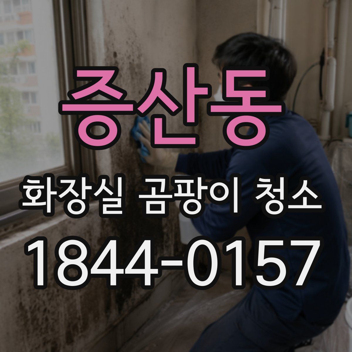 증산동 화장실 곰팡이 청소