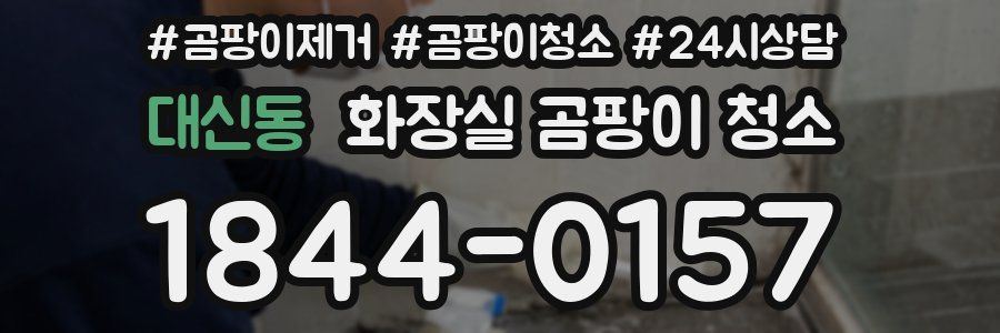 대신동 화장실 곰팡이 청소
