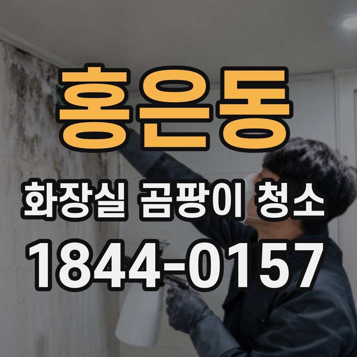 홍은동 화장실 곰팡이 청소