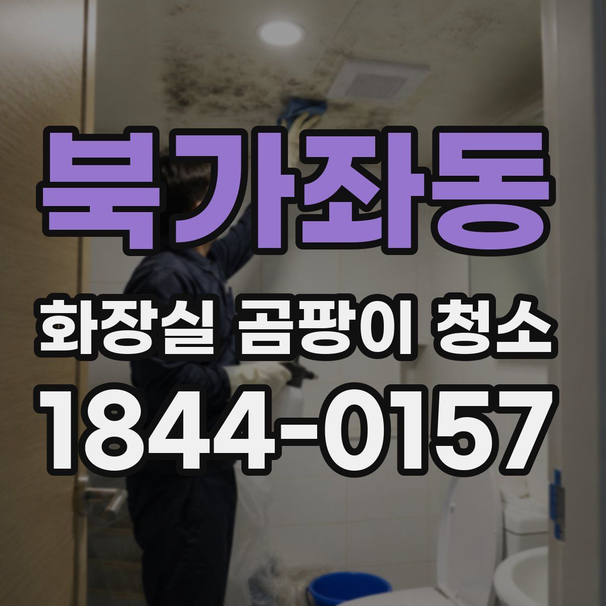 북가좌동 화장실 곰팡이 청소