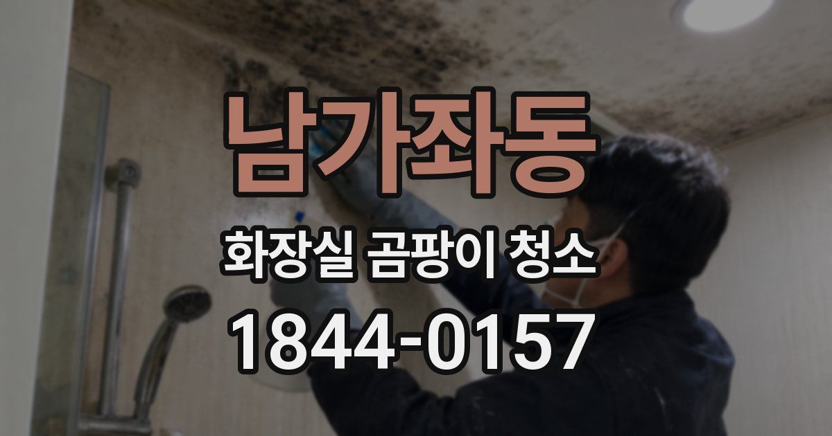 남가좌동 화장실 곰팡이 청소