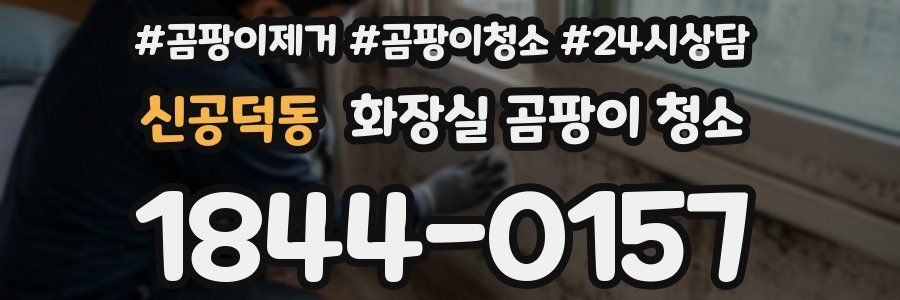 신공덕동 화장실 곰팡이 청소