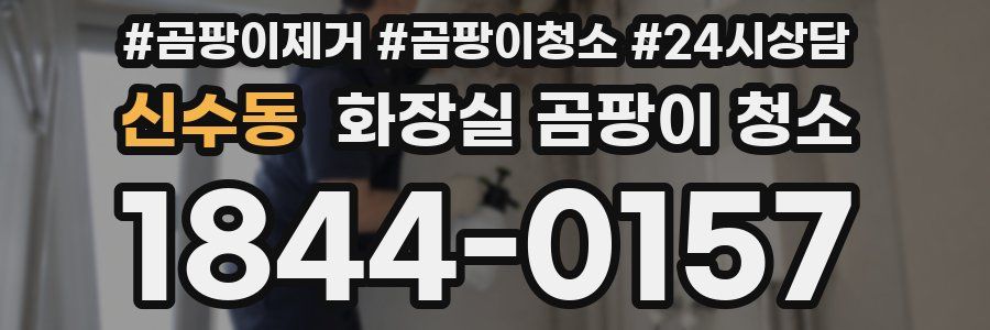 신수동 화장실 곰팡이 청소