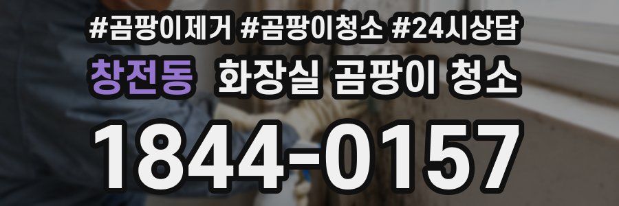 창전동 화장실 곰팡이 청소