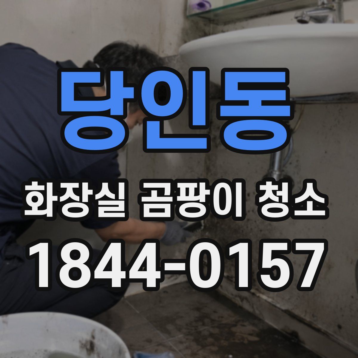 당인동 화장실 곰팡이 청소
