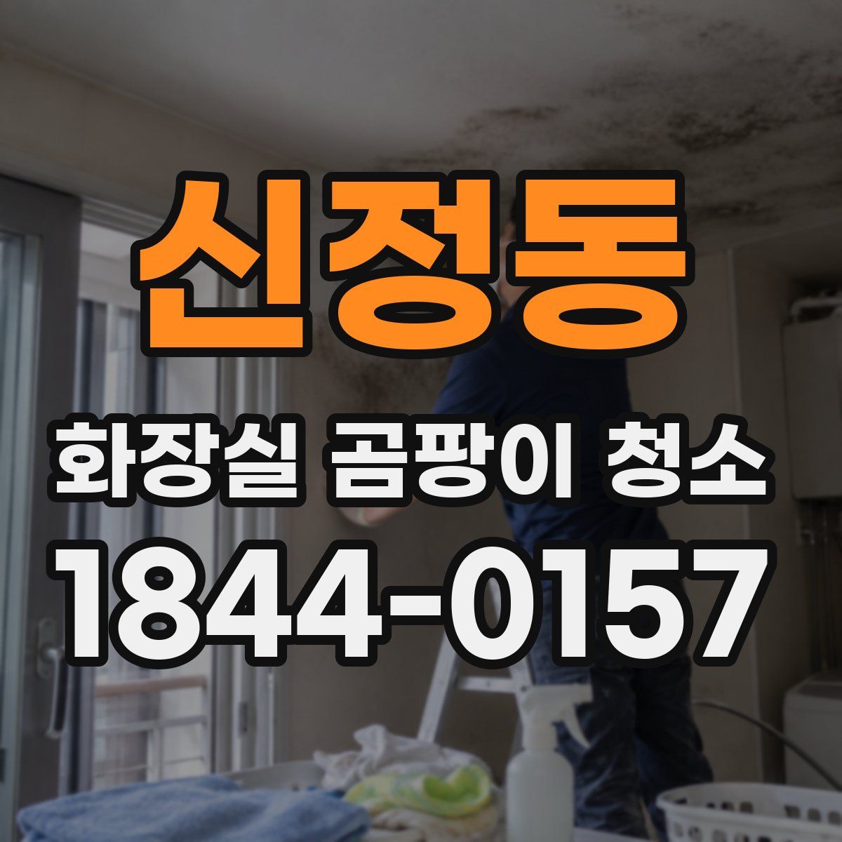 신정동 화장실 곰팡이 청소