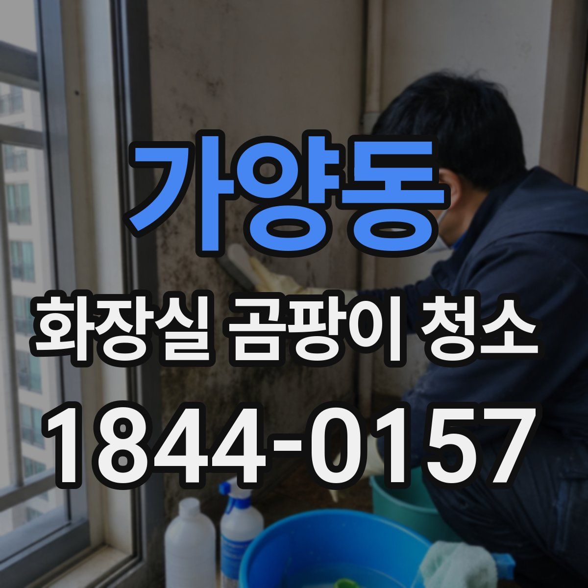 가양동 화장실 곰팡이 청소