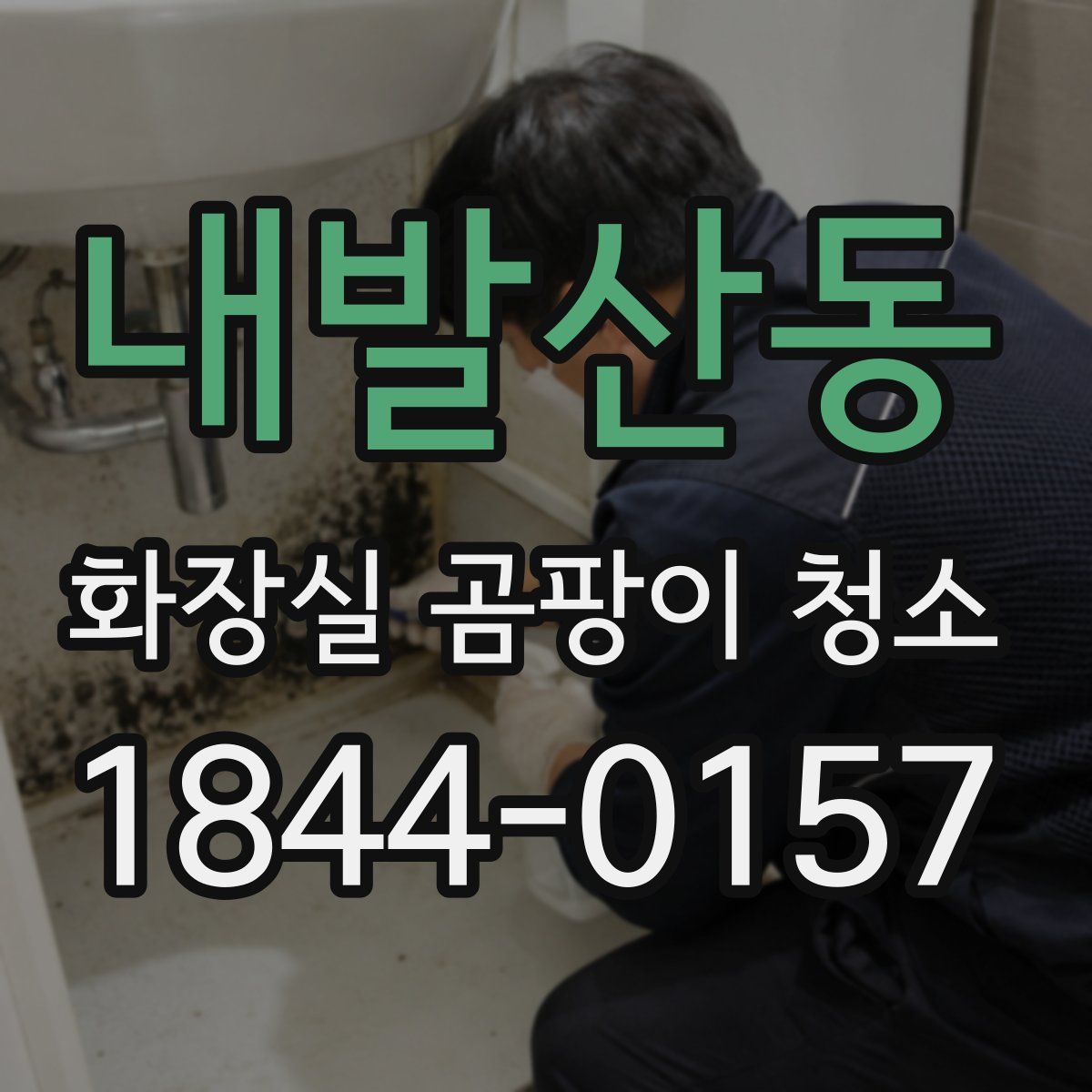 내발산동 화장실 곰팡이 청소