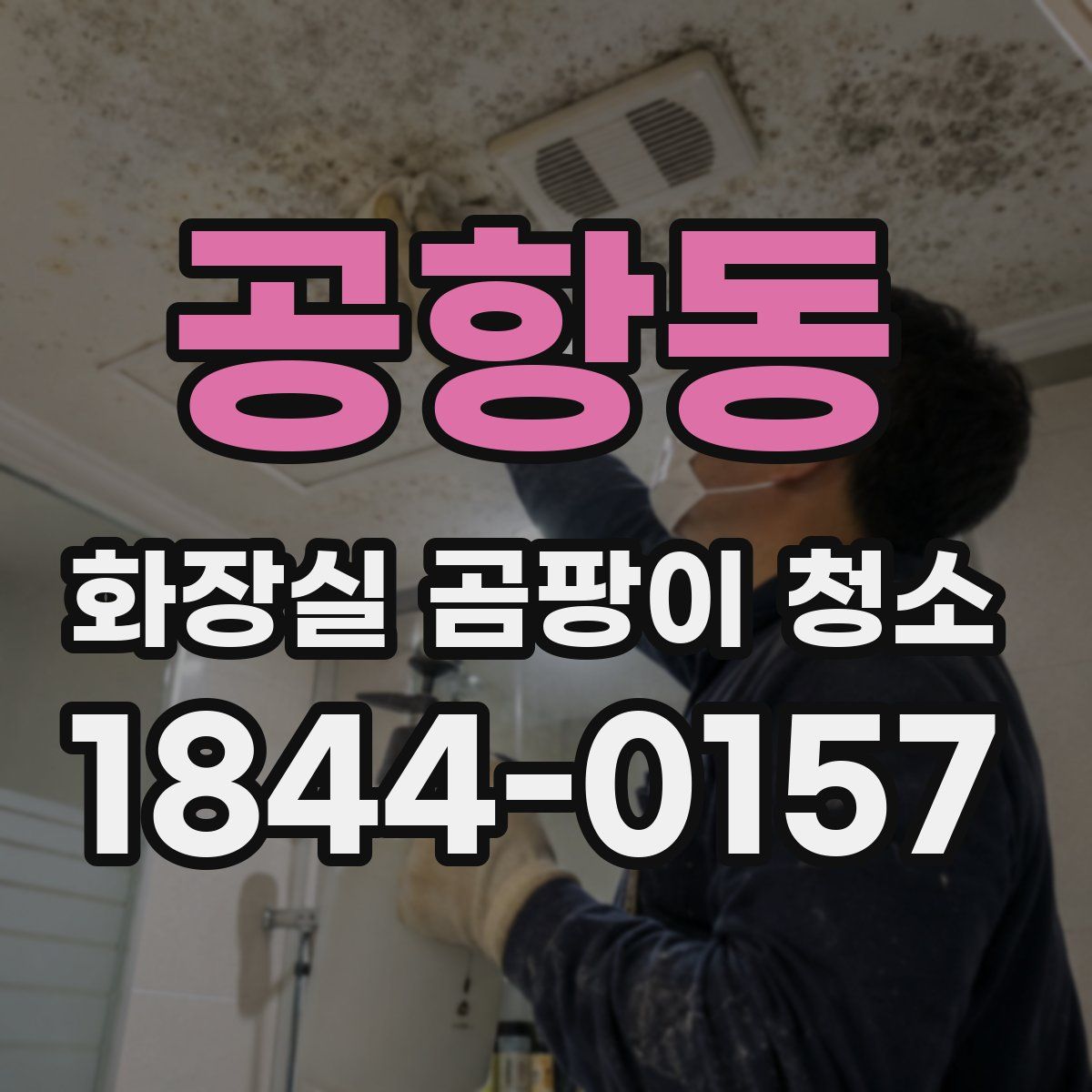 공항동 화장실 곰팡이 청소