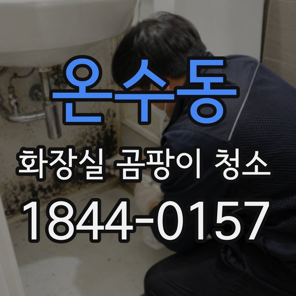 온수동 화장실 곰팡이 청소