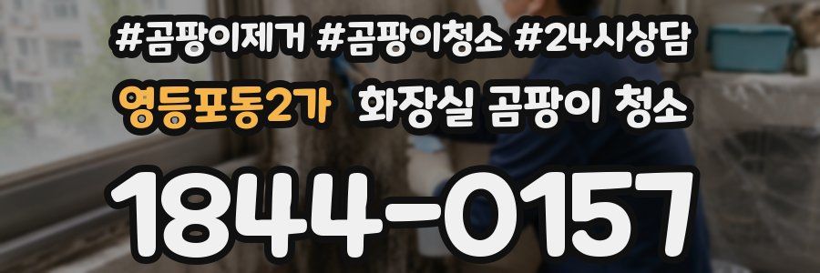 영등포동2가 화장실 곰팡이 청소