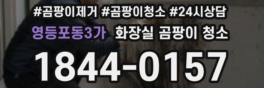 영등포동3가 화장실 곰팡이 청소