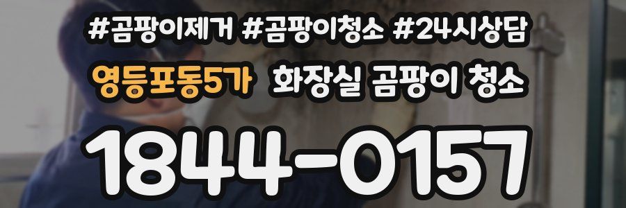 영등포동5가 화장실 곰팡이 청소