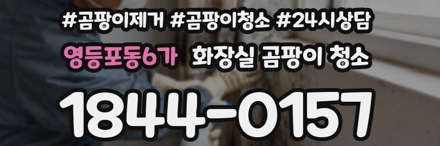 영등포동6가 화장실 곰팡이 청소