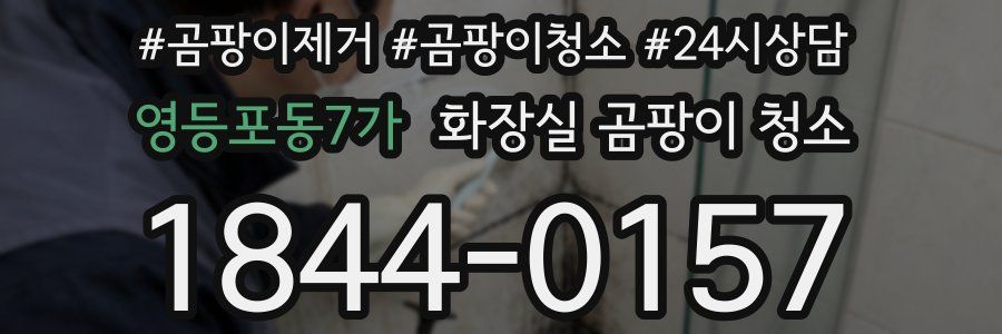 영등포동7가 화장실 곰팡이 청소