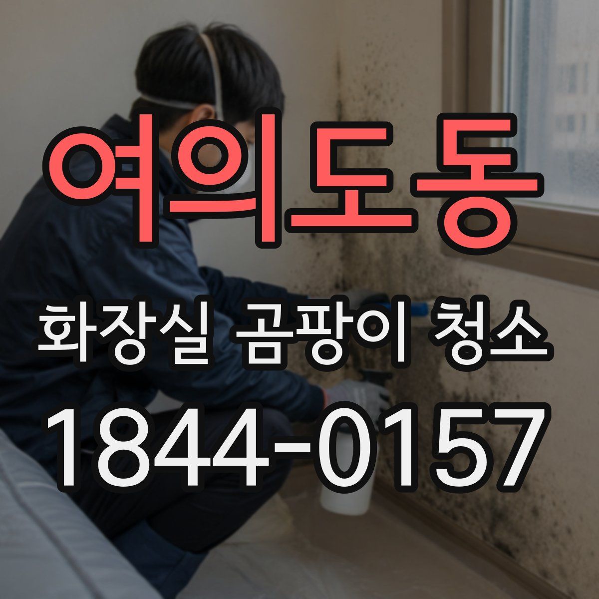 여의도동 화장실 곰팡이 청소