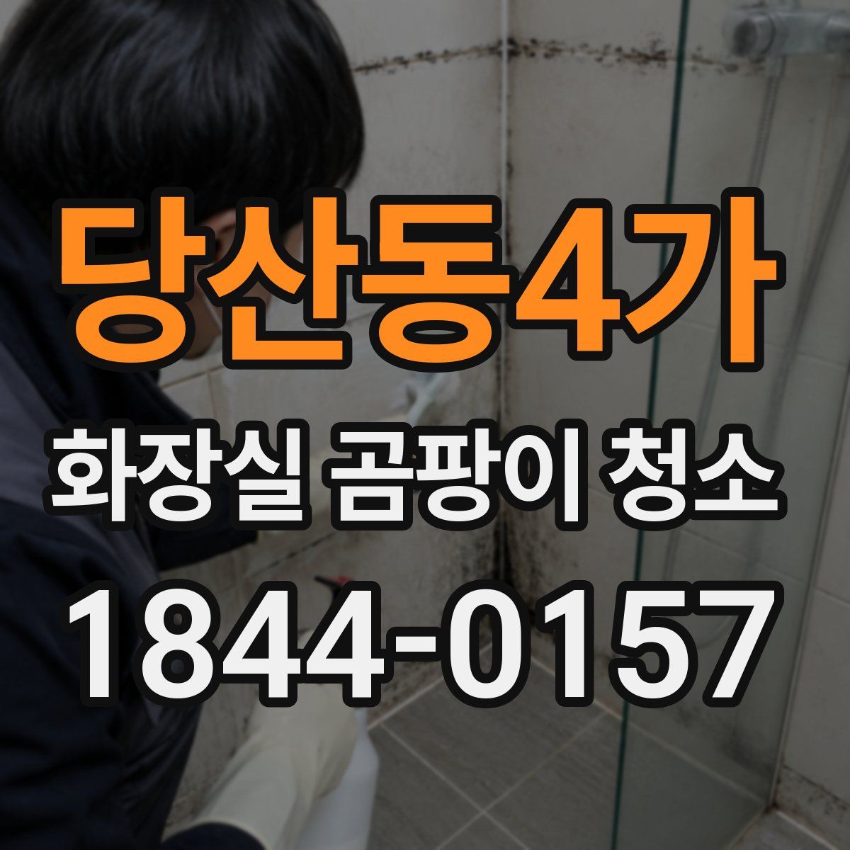 당산동4가 화장실 곰팡이 청소