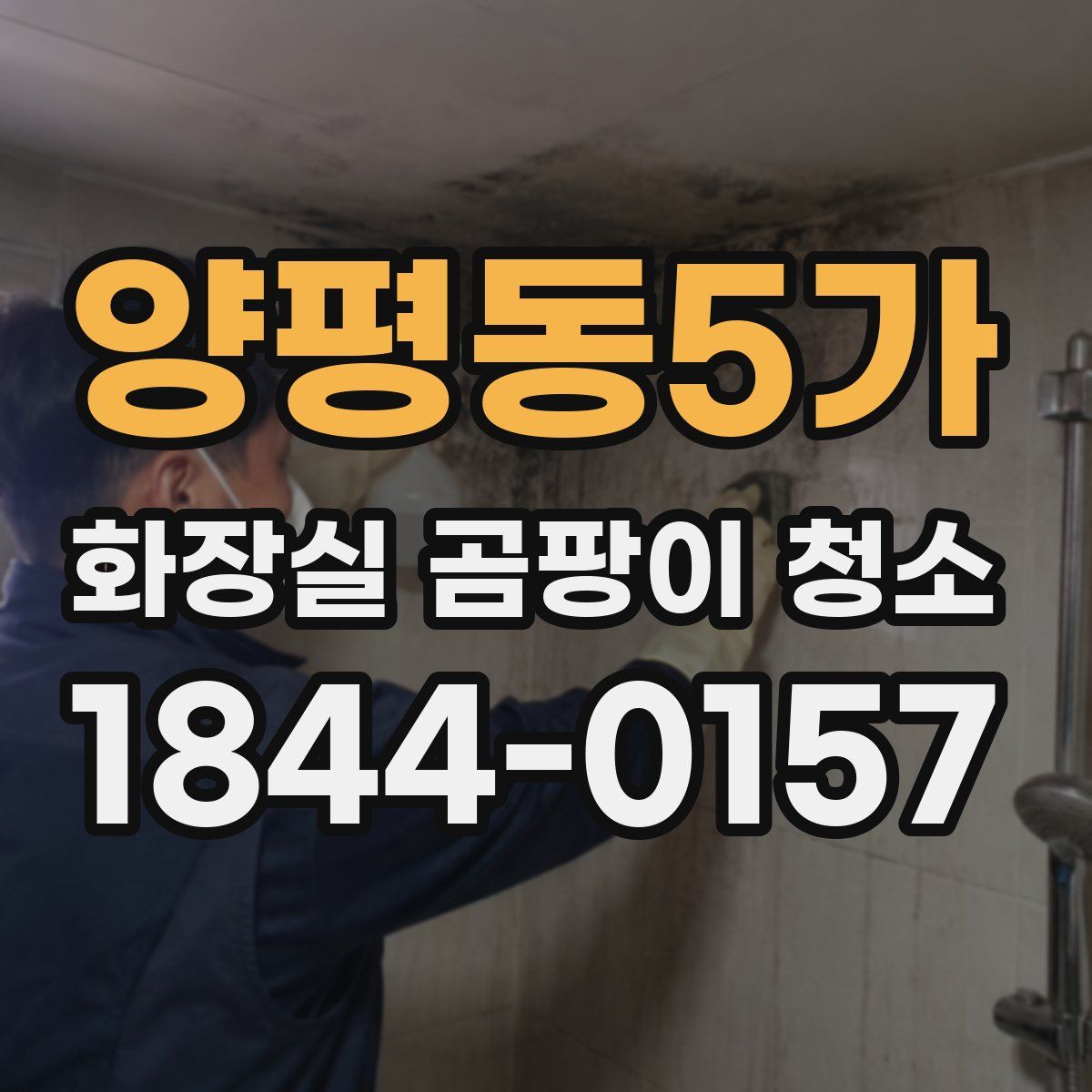 양평동5가 화장실 곰팡이 청소