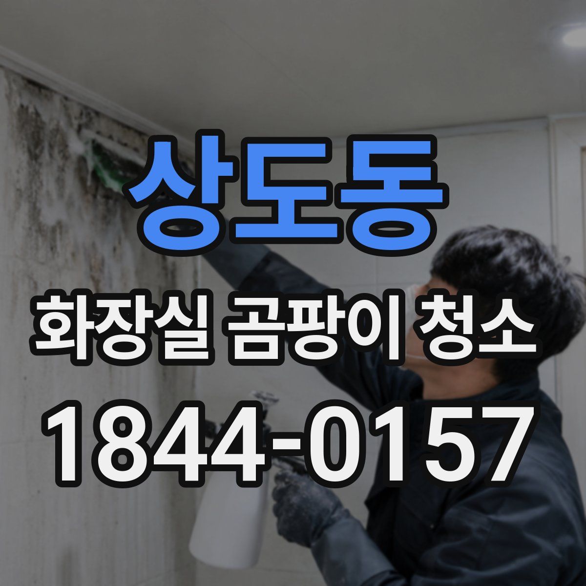 상도동 화장실 곰팡이 청소