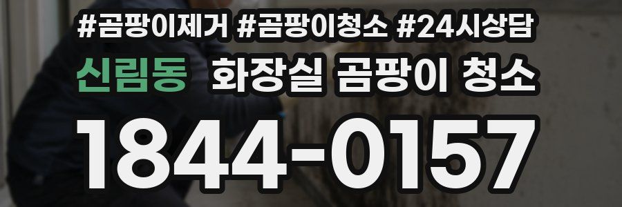 신림동 화장실 곰팡이 청소