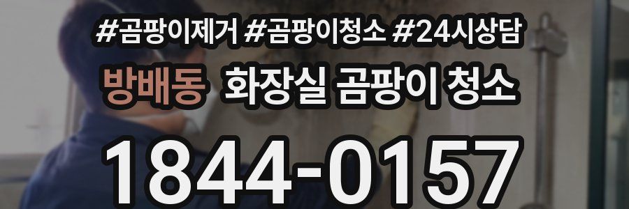 방배동 화장실 곰팡이 청소