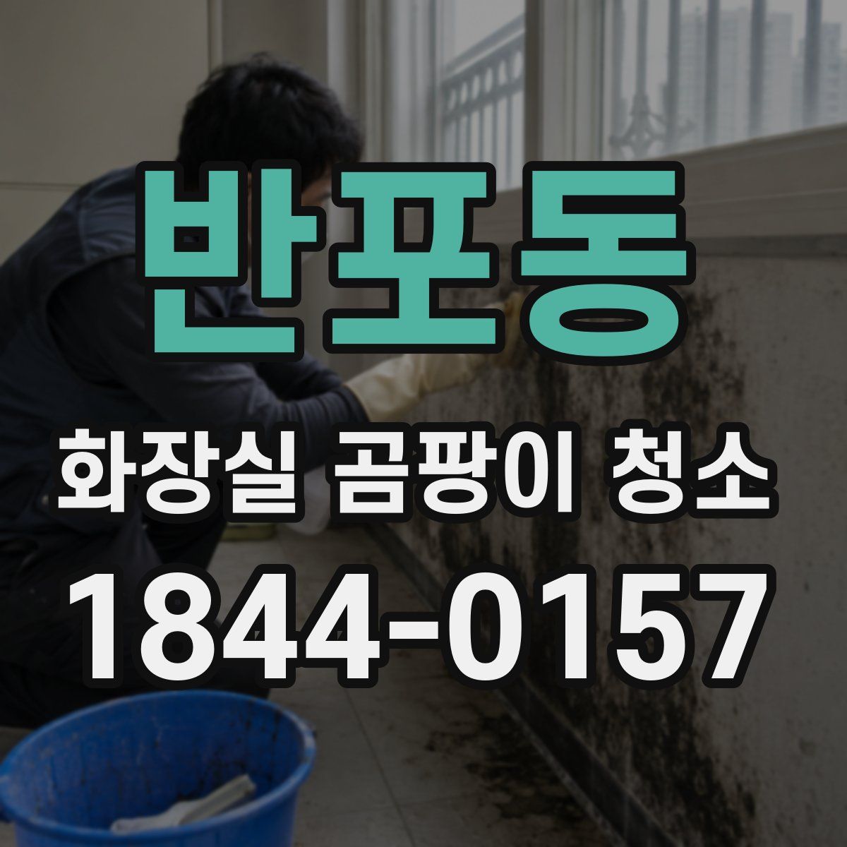 반포동 화장실 곰팡이 청소