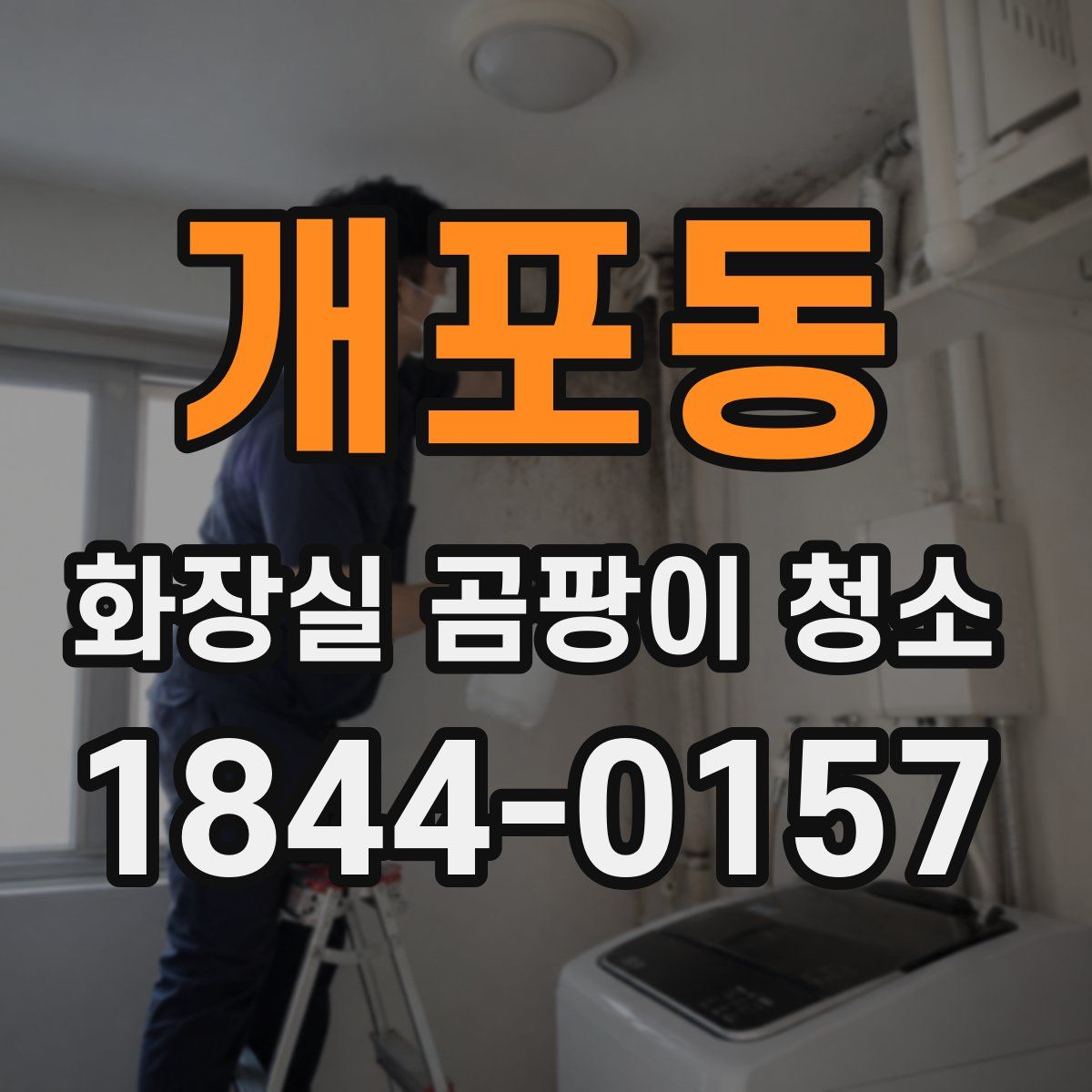 개포동 화장실 곰팡이 청소