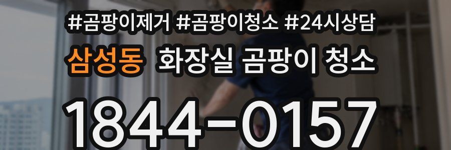 삼성동 화장실 곰팡이 청소