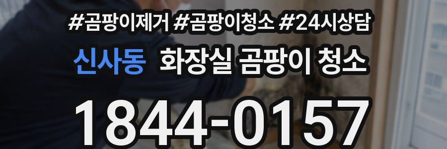 신사동 화장실 곰팡이 청소