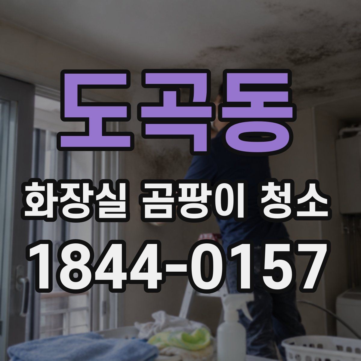 도곡동 화장실 곰팡이 청소 실리콘 틈 곰팡이 제거할 때 살펴볼 부분