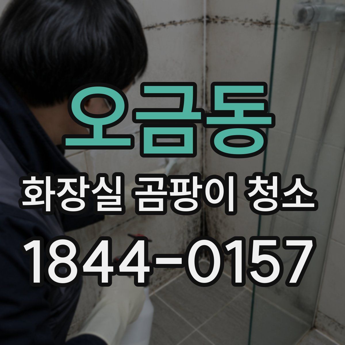 오금동 화장실 곰팡이 청소