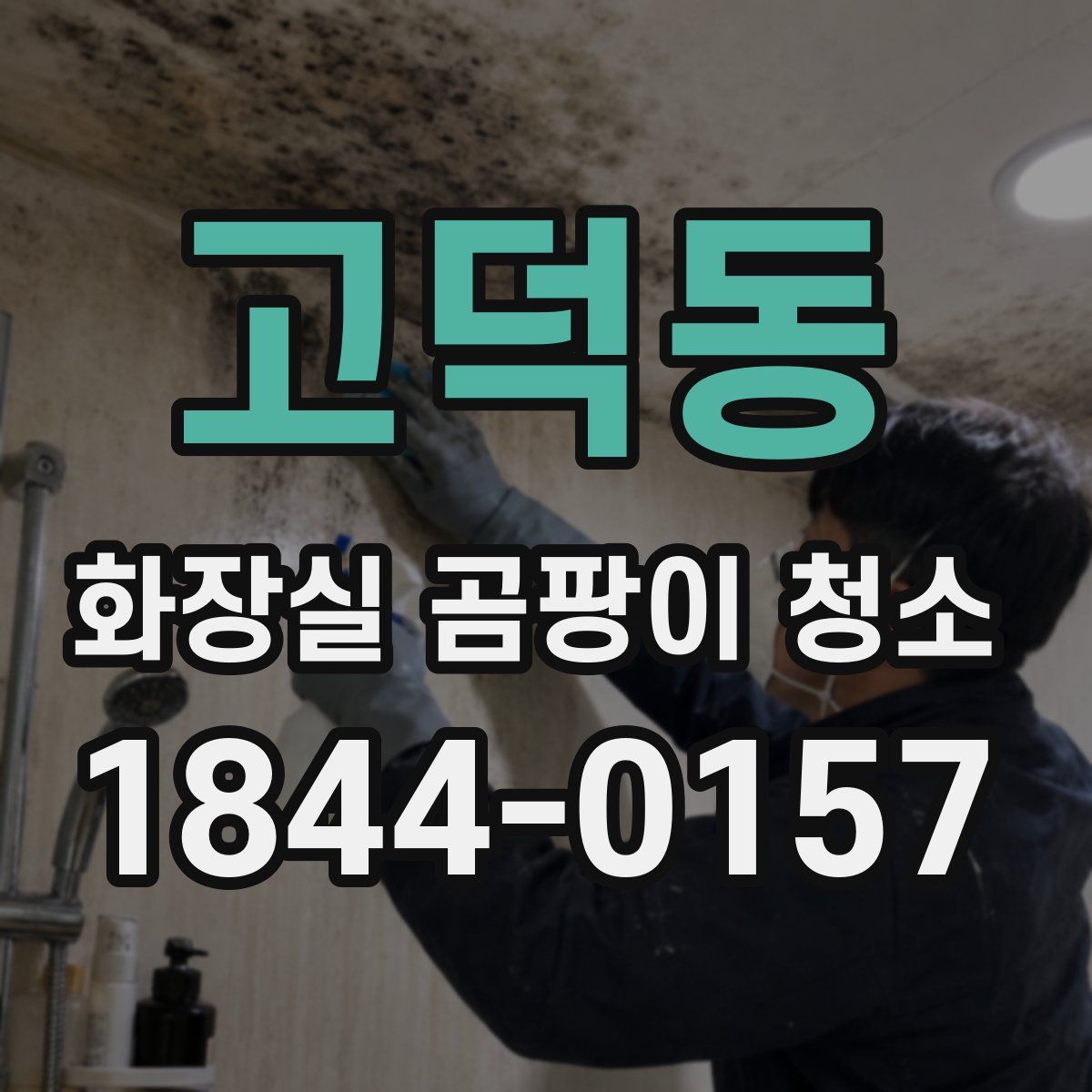 고덕동 화장실 곰팡이 청소