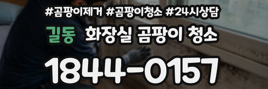 길동 화장실 곰팡이 청소
