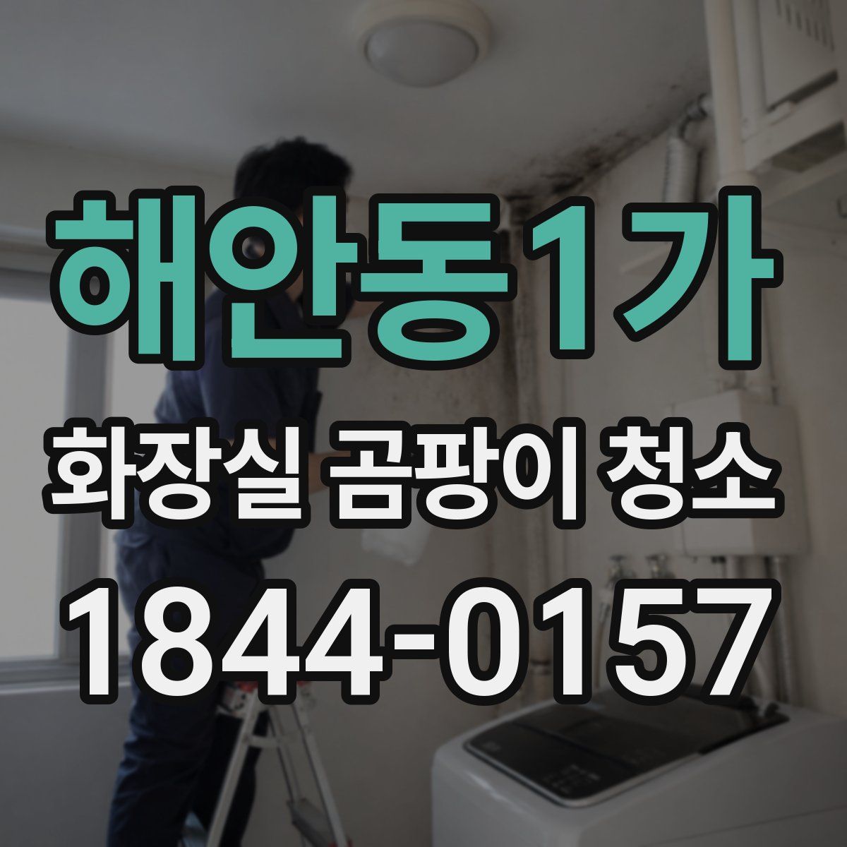 해안동1가 화장실 곰팡이 청소