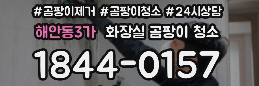 해안동3가 화장실 곰팡이 청소