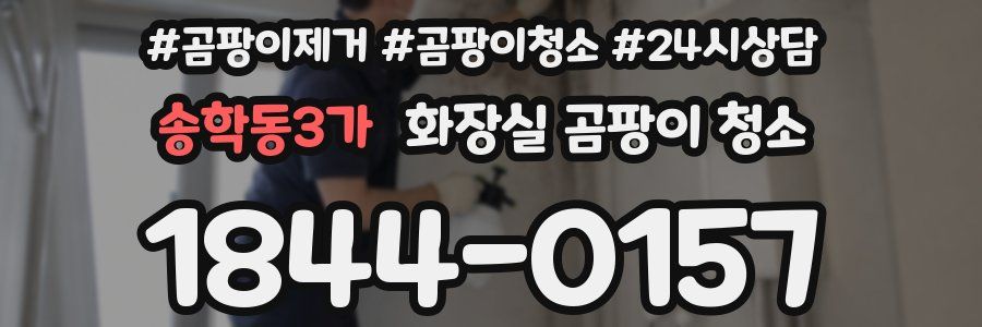 송학동3가 화장실 곰팡이 청소