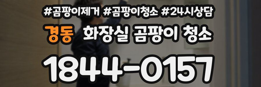 경동 화장실 곰팡이 청소