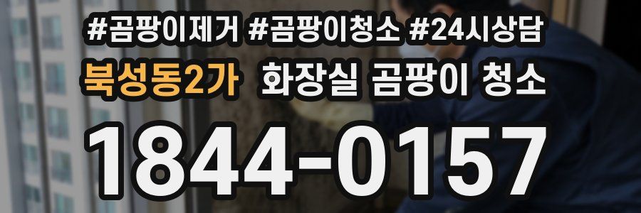 북성동2가 화장실 곰팡이 청소