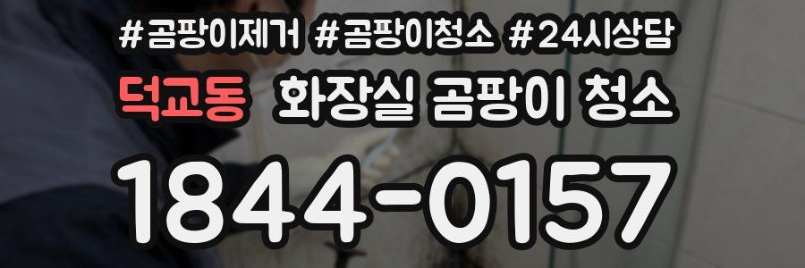 덕교동 화장실 곰팡이 청소