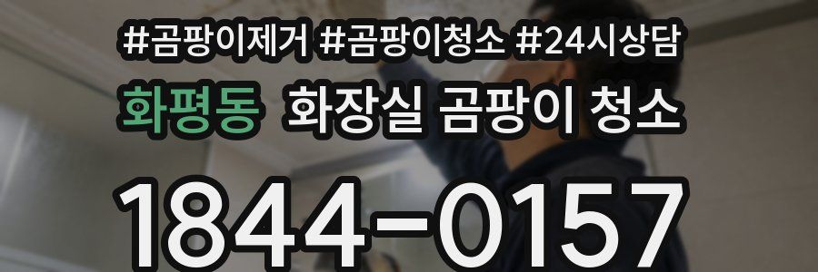 화평동 화장실 곰팡이 청소