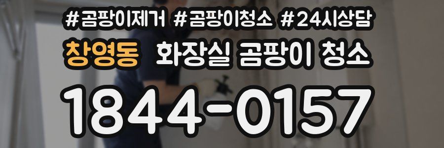 창영동 화장실 곰팡이 청소