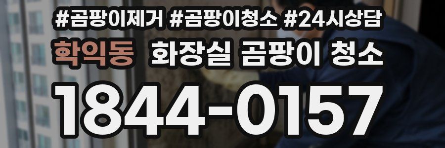 학익동 화장실 곰팡이 청소