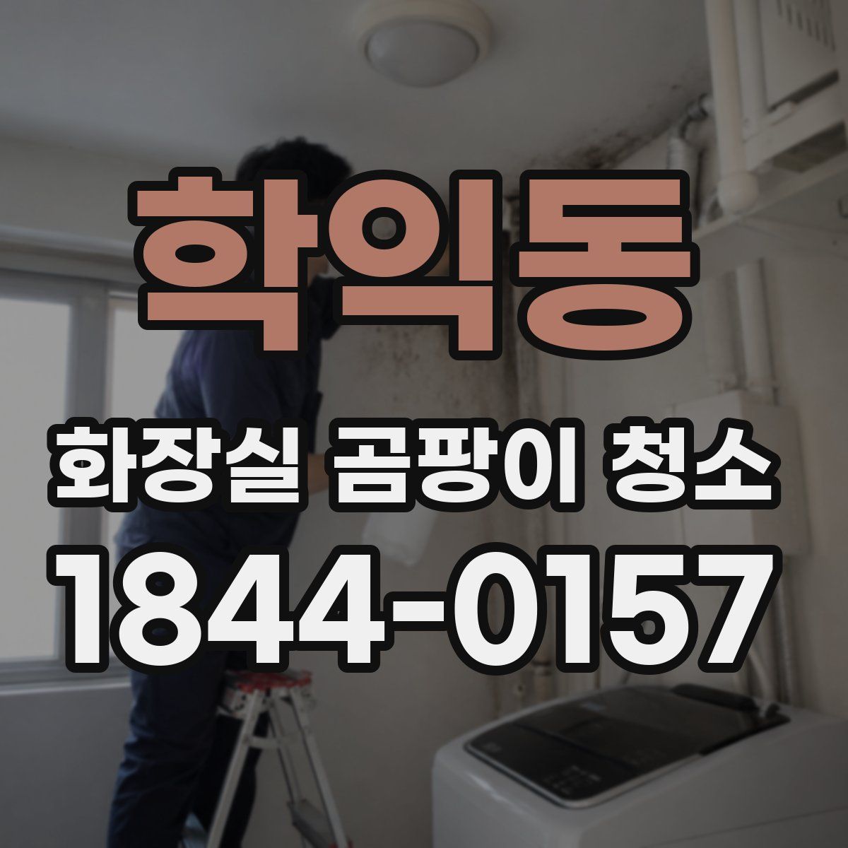 학익동 화장실 곰팡이 청소