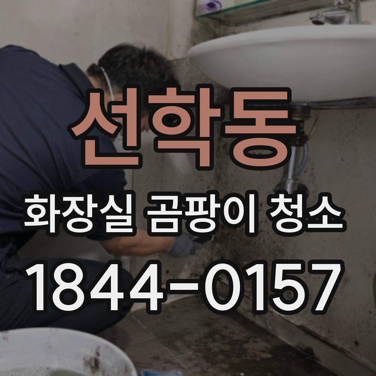 선학동 화장실 곰팡이 청소