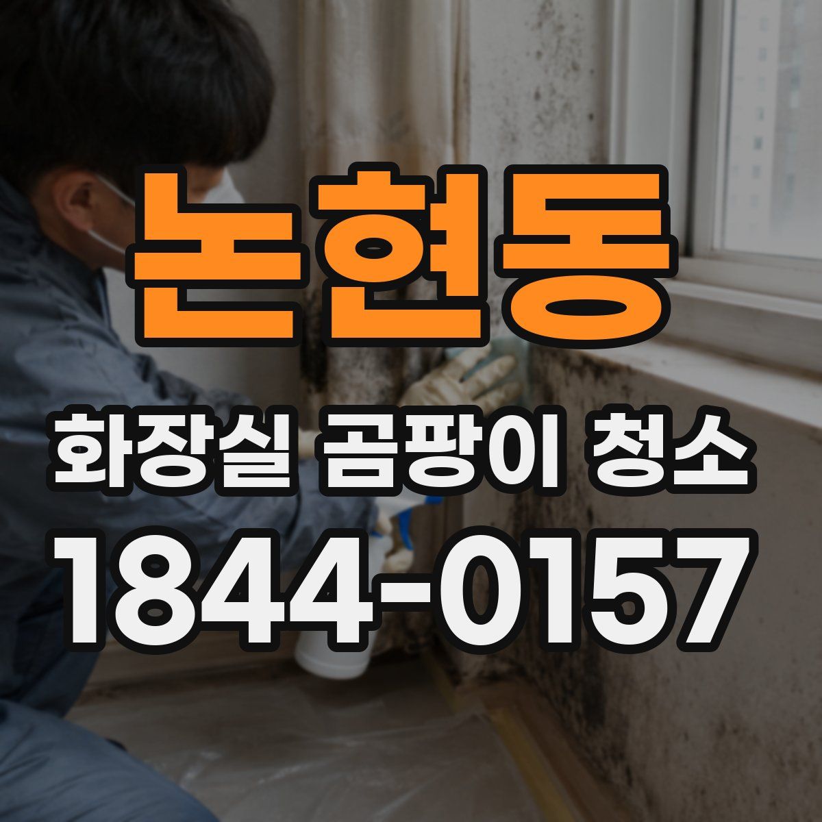논현동 화장실 곰팡이 청소