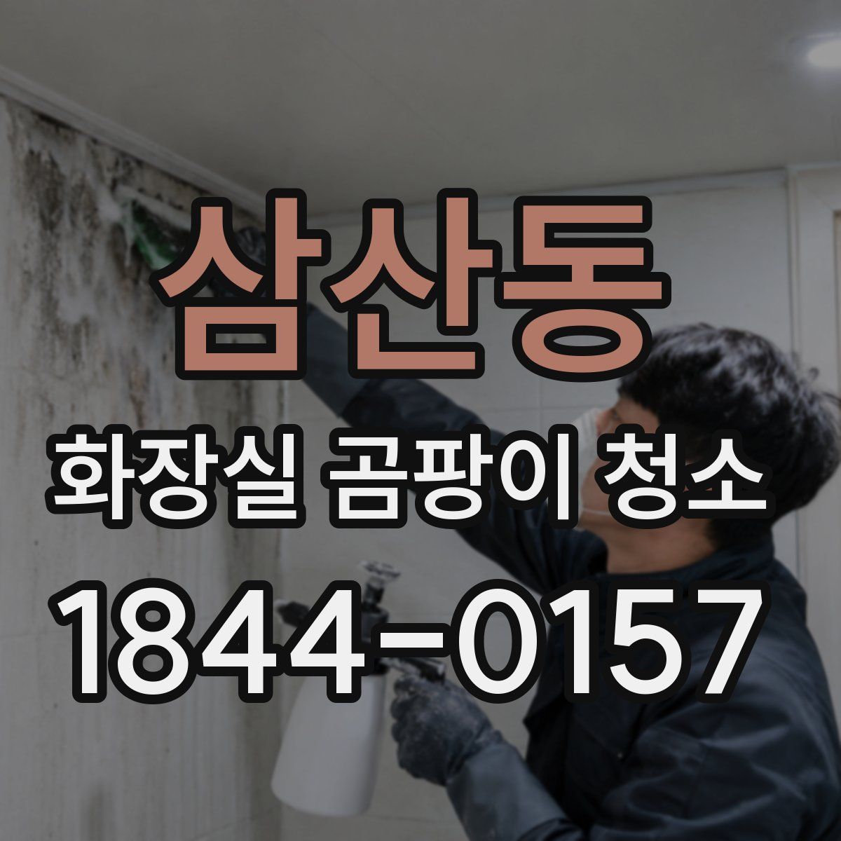 삼산동 화장실 곰팡이 청소