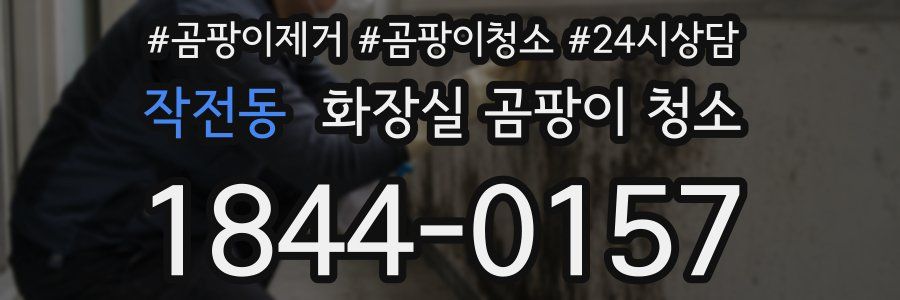 작전동 화장실 곰팡이 청소