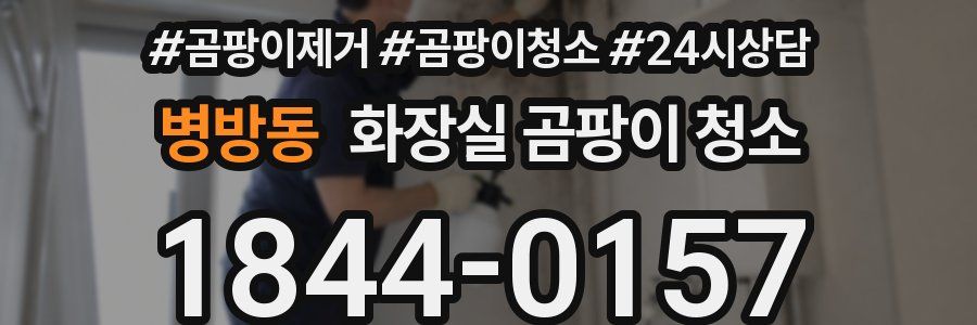 병방동 화장실 곰팡이 청소