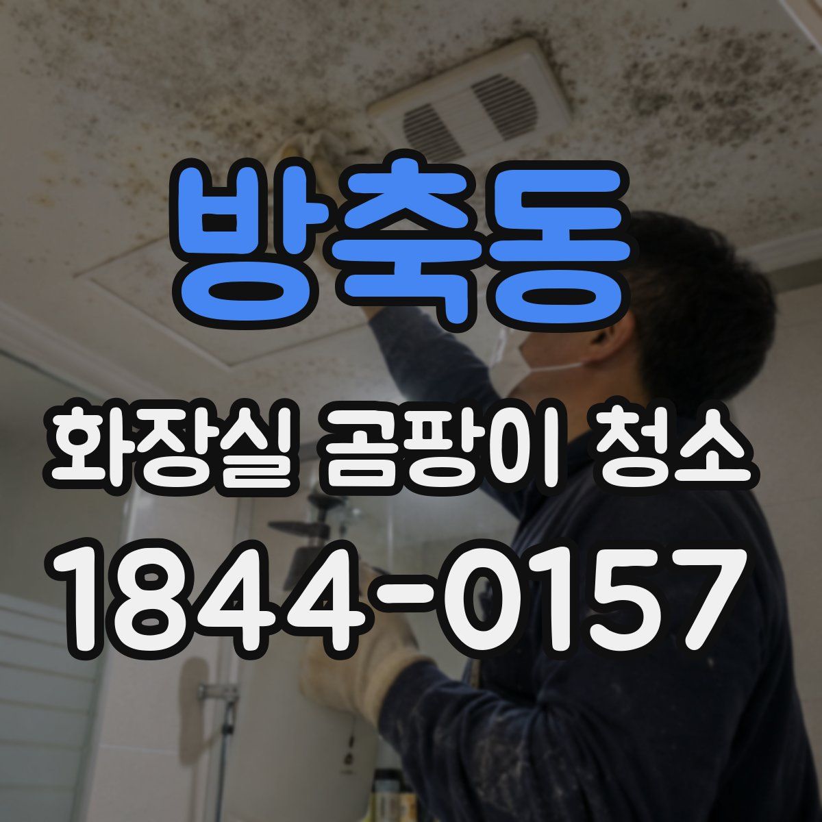 방축동 화장실 곰팡이 청소