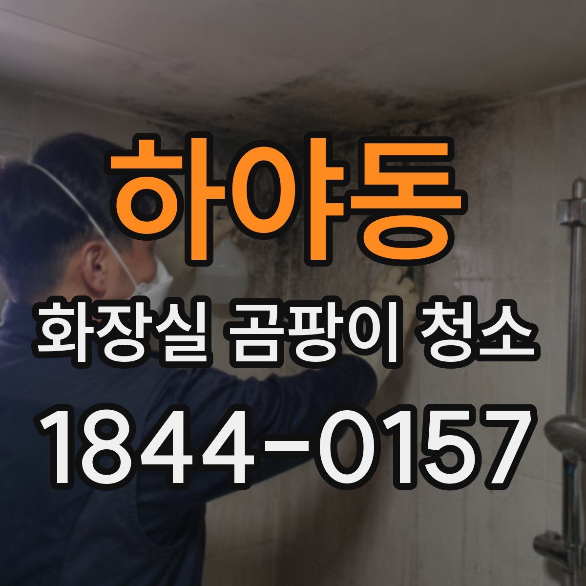 하야동 화장실 곰팡이 청소